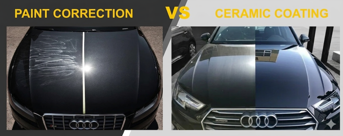 PPF vs Ceramic Coating PPF vs Ceramic Coating