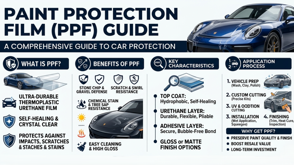 What is Paint Protection Film? | How Does PPF Work? | Pros of Paint Protection Film | Cons of Paint Protection Film | PPF