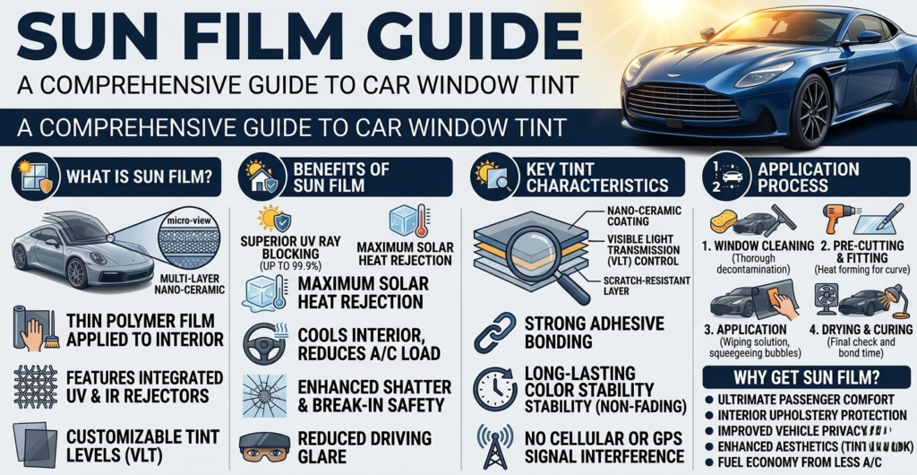 Sun Film for Cars: Benefits, Types, Cost, Pros & Cons