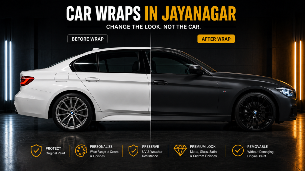 Car Wraps in Jayanagar