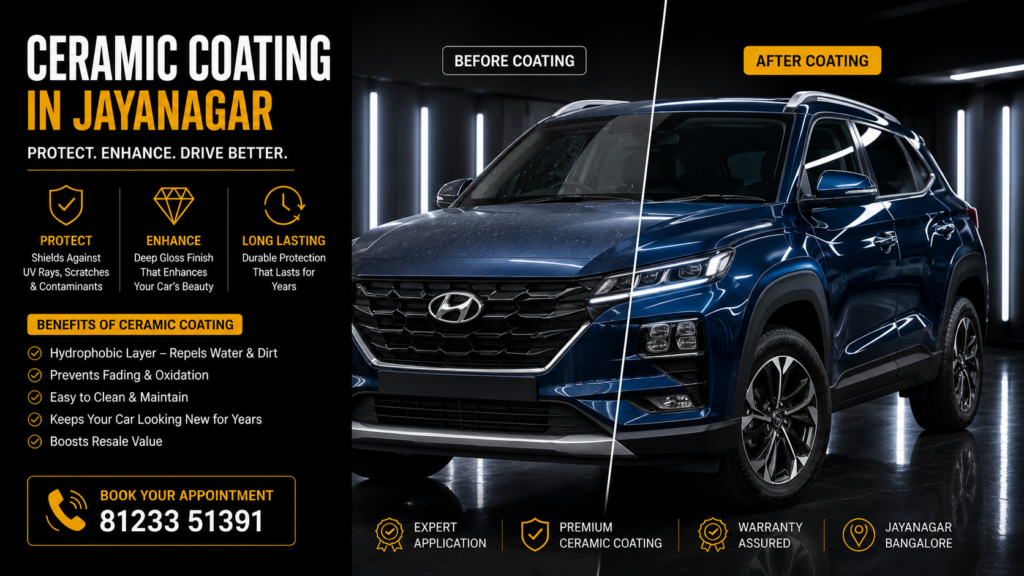 Ceramic Coating in Jayanagar Ceramic Coating in Jayanagar