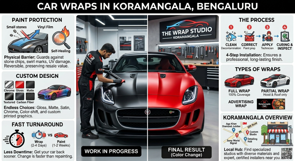 Car Wraps in Koramangala 